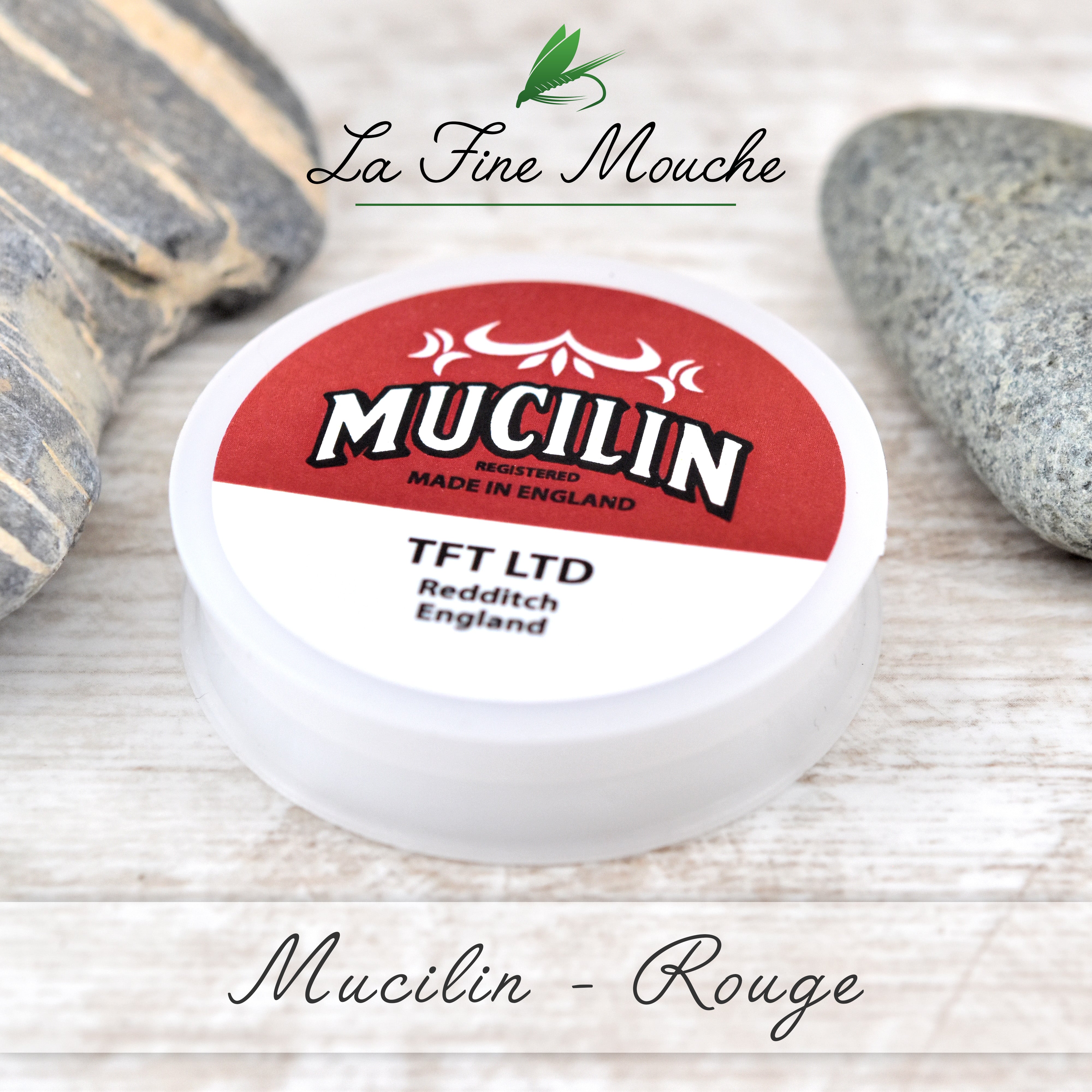 Red Mucilin Line Grease Floatant without Silicone