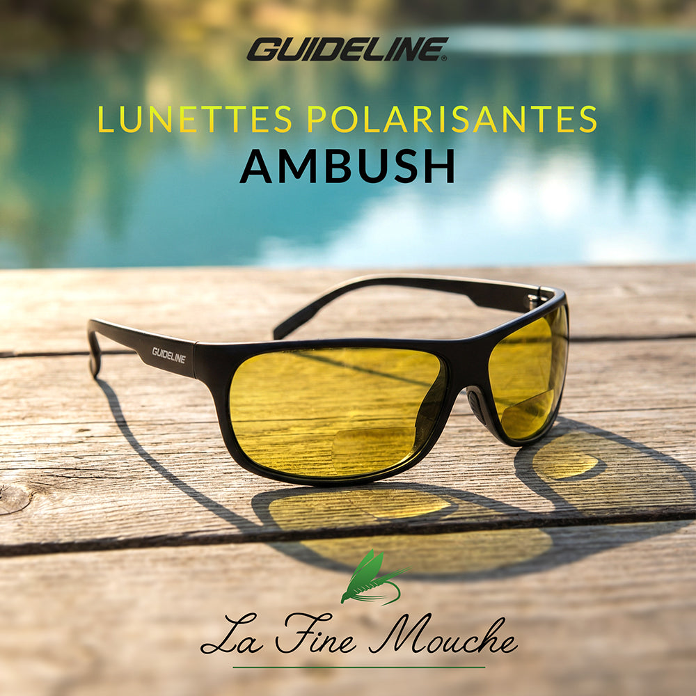 Polarisationsbrille "AMBUSH" von Guideline - Yellow Lens 3X