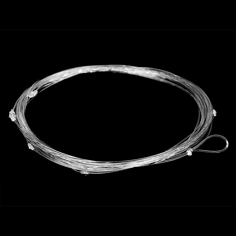 "CLASSIC" Knotted Tapered Leader - Nylon Monofilament - 365cm