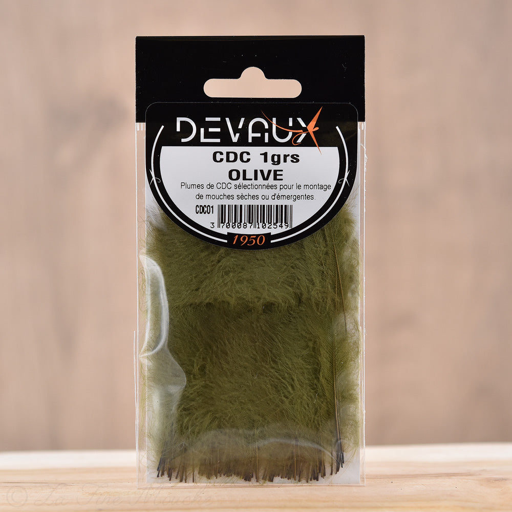CDC Feathers SELECT 4cm to 5cm - 1 Gram - Devaux