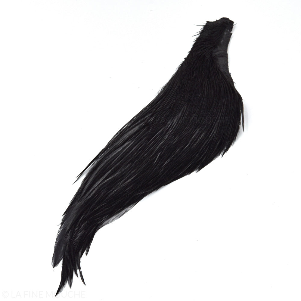 Half Genetic Rooster Cape - Black - Grade 3