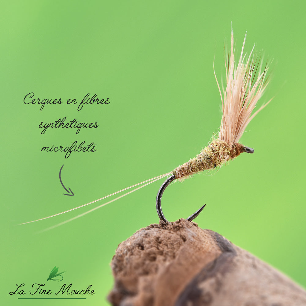 Poils en fibres synthétiques pour cerques - MICROFIBETS - 11 Couleurs