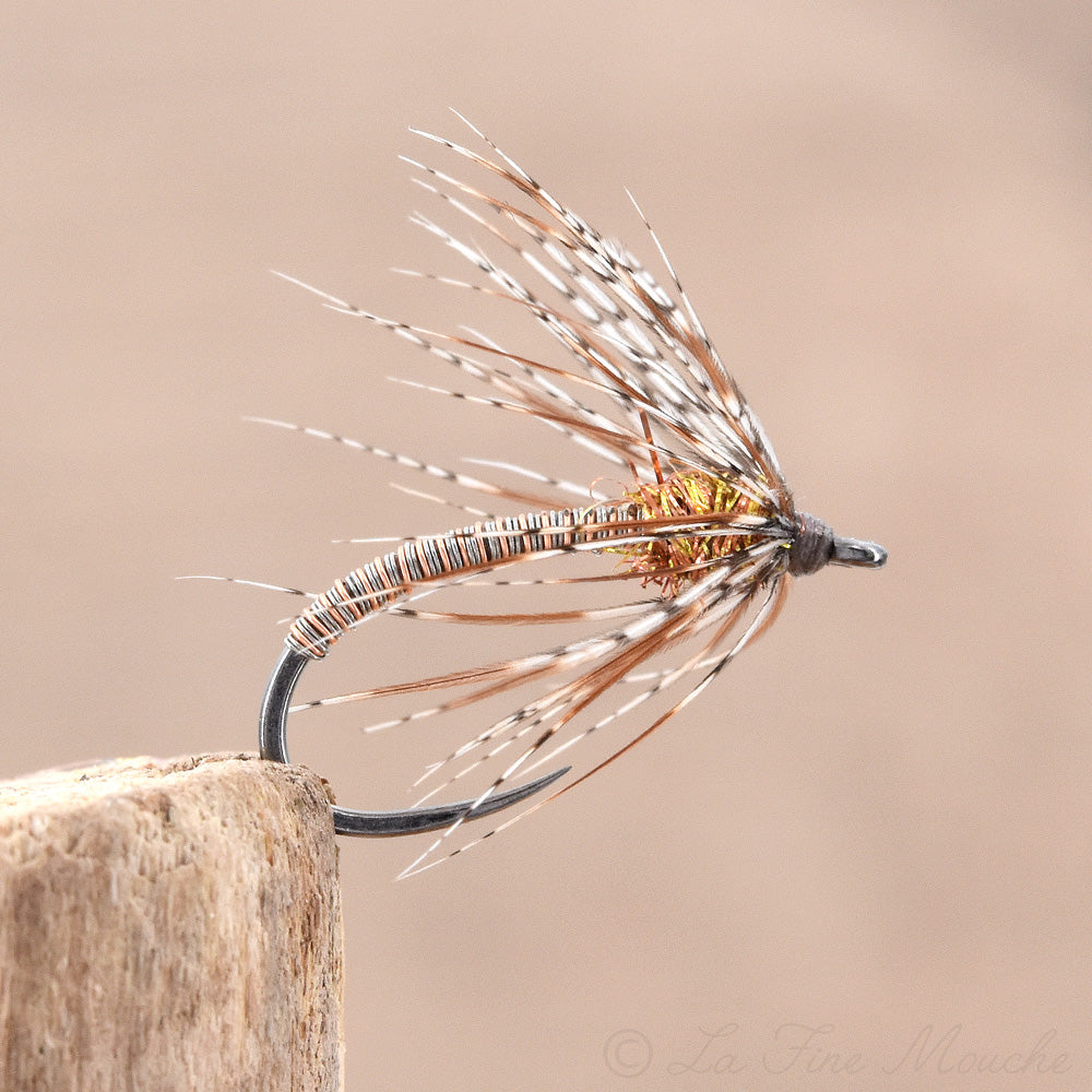 Wet Fly "Bright Metallic Spider"