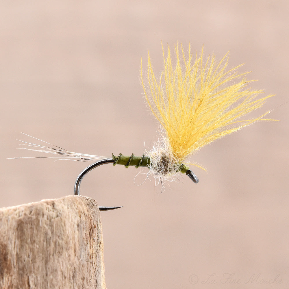 Dry Fly CDC Quill Subimago Olive
