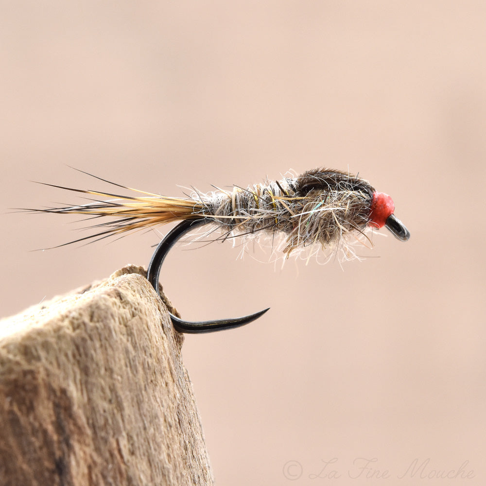 Deluxe Hare's Ear Nymph - Red Head