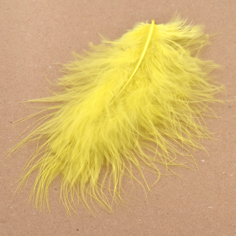 Marabou Feathers 15-20cm - 15pcs