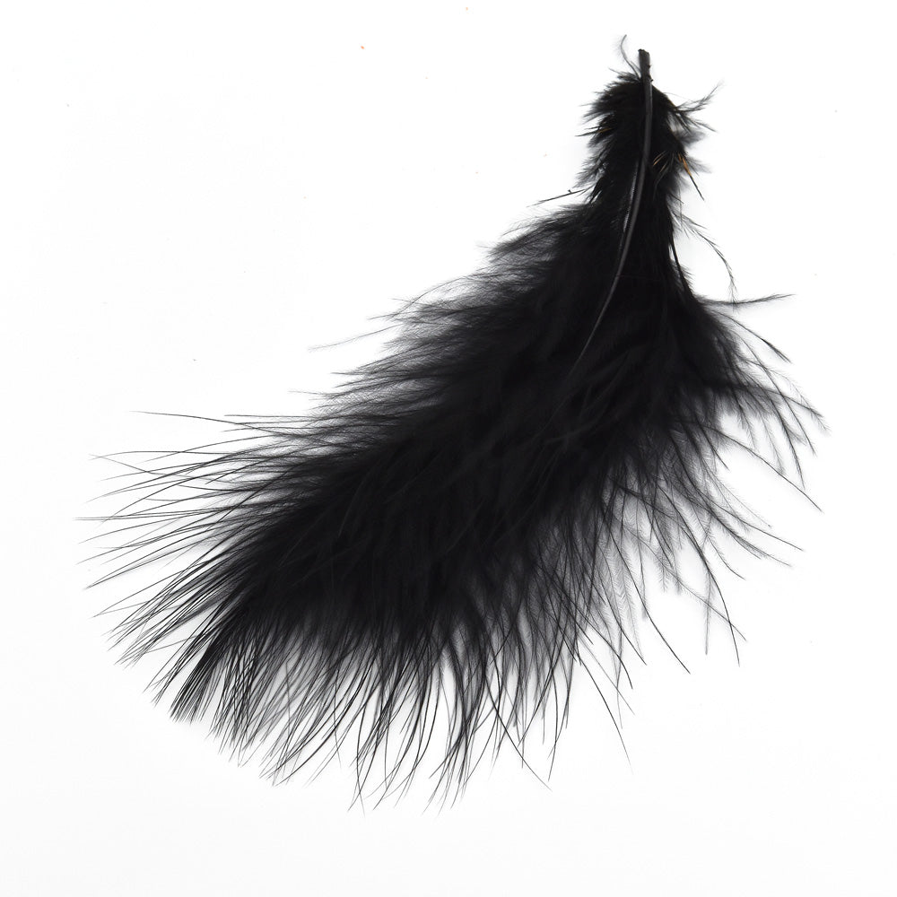 Marabou Feathers 15-20cm - 15pcs