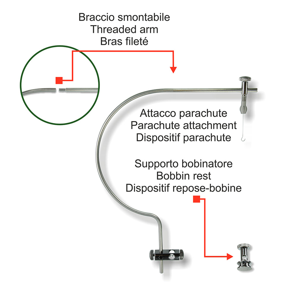 Parachute Support + Bobbin Rest Stonfo - Article 613