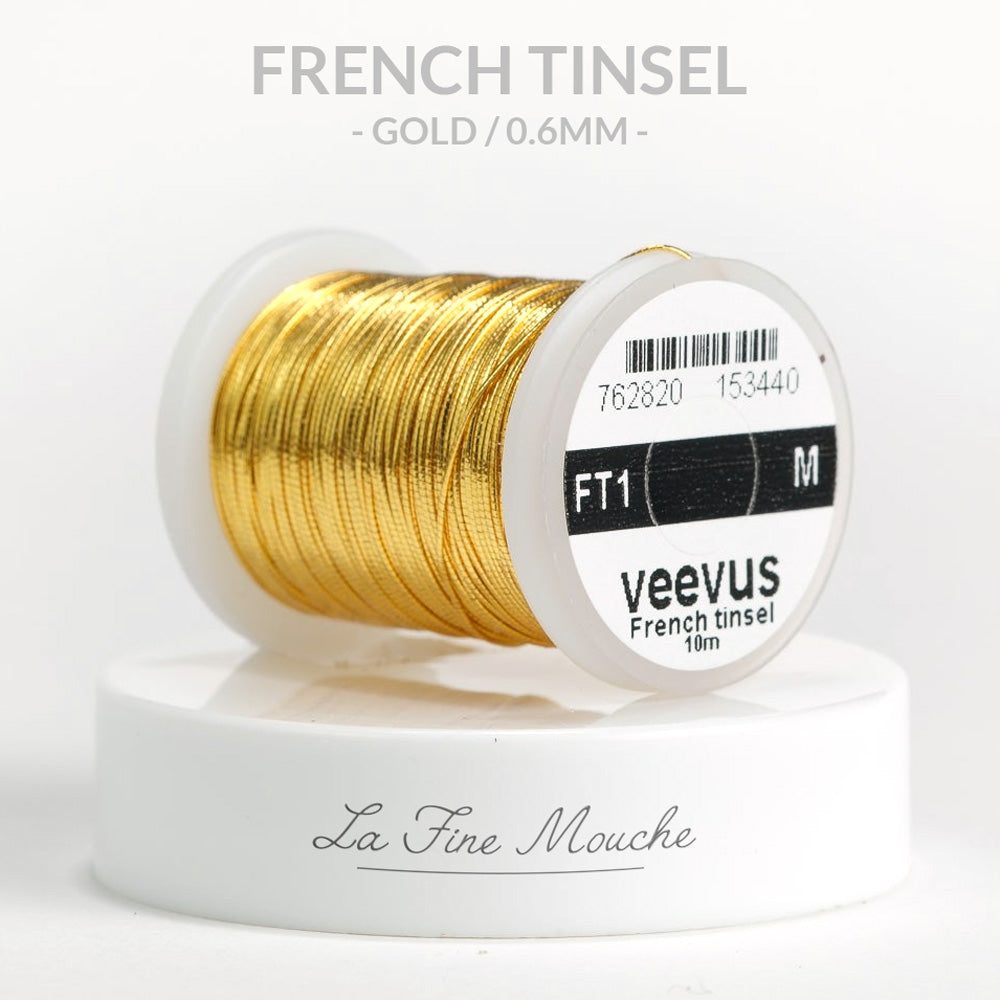 French Tinsel Veevus - Cuivre, Or et Argent / 4 Tailles