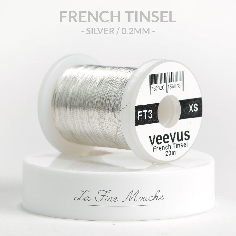 French Tinsel Veevus - Cuivre, Or et Argent / 4 Tailles