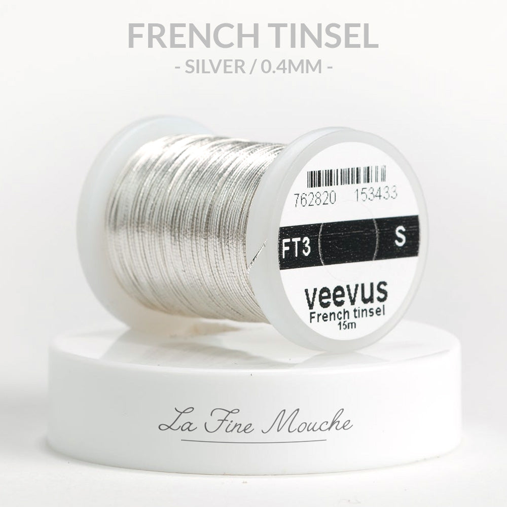 French Tinsel Veevus - Cuivre, Or et Argent / 4 Tailles
