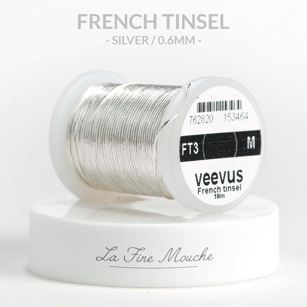 French Tinsel Veevus - Cuivre, Or et Argent / 4 Tailles