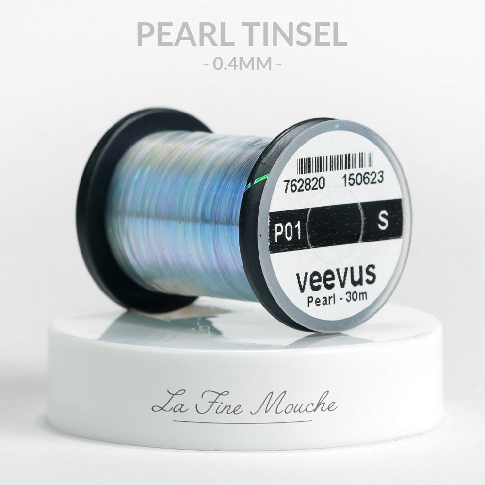 Pearl Tinsel Veevus - 3 Sizes