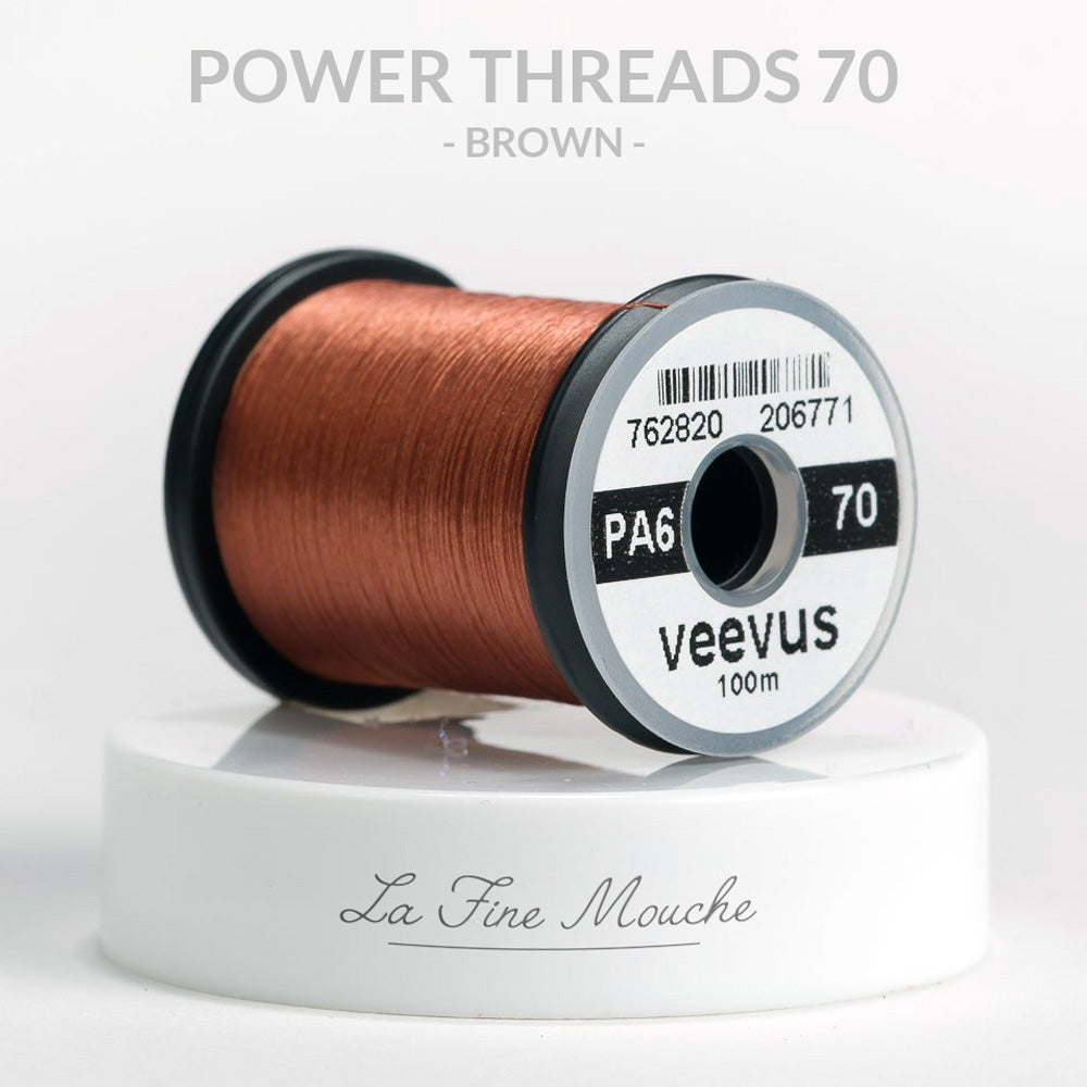 Veevus POWER THREADS 70 (8/0) Mounting Thread - 100 meters