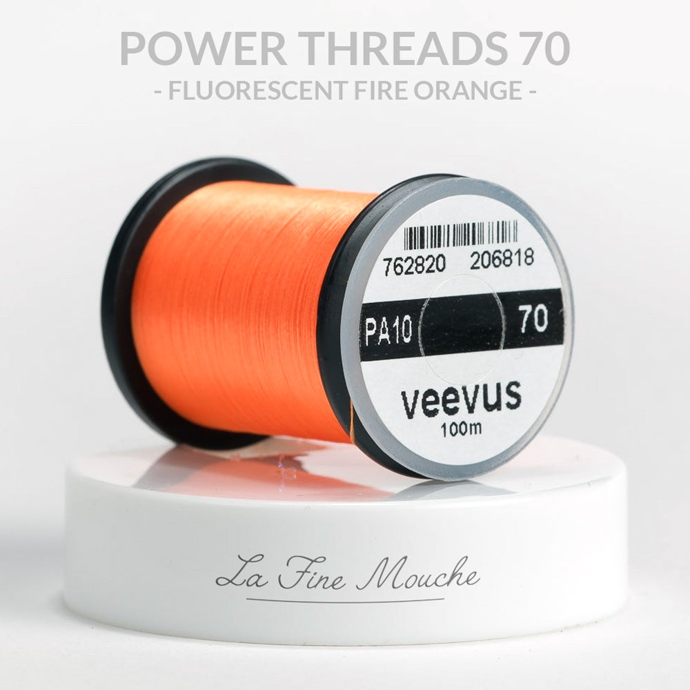 Veevus POWER THREADS 70 (8/0) Mounting Thread - 100 meters
