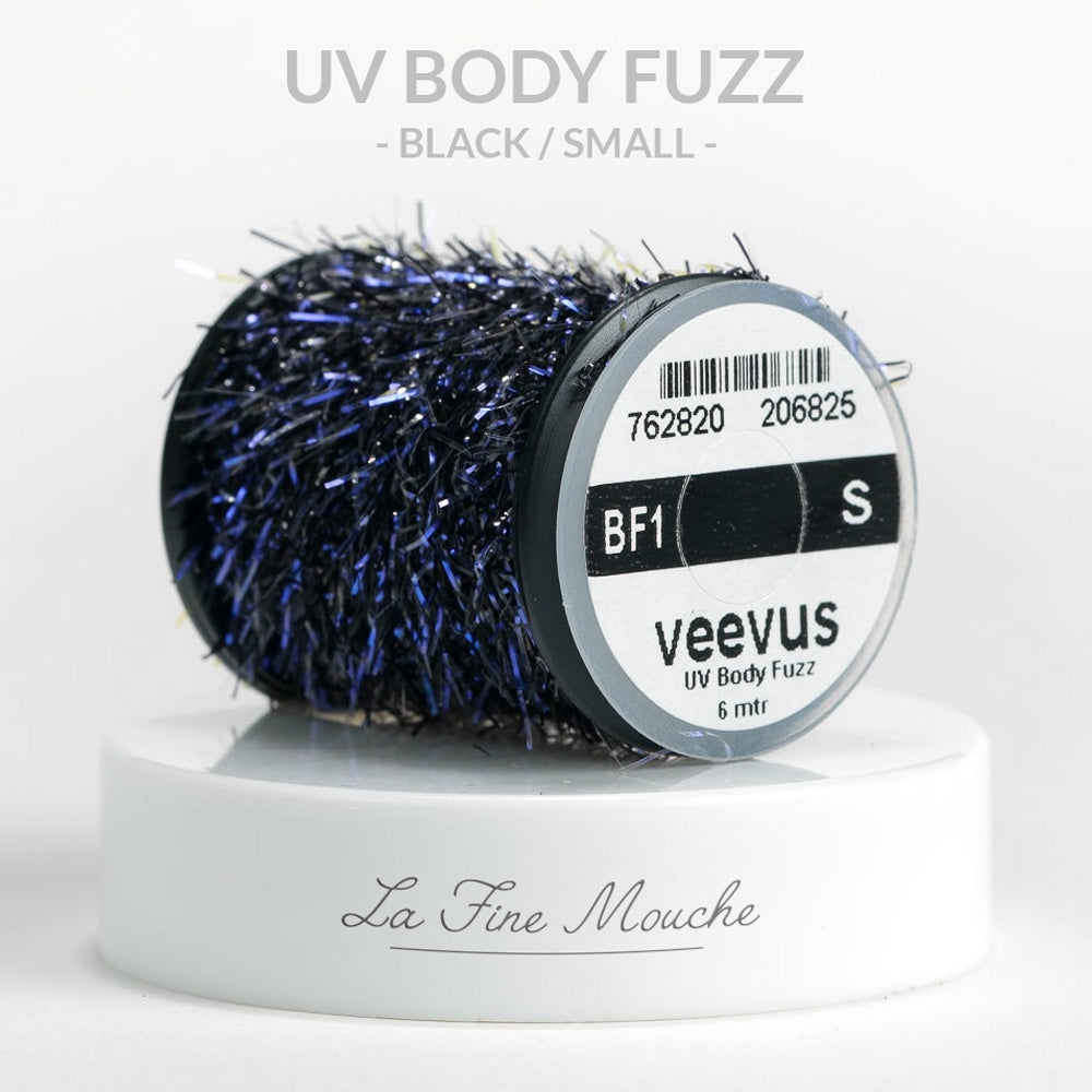 Veevus UV Body Fuzz Small Black