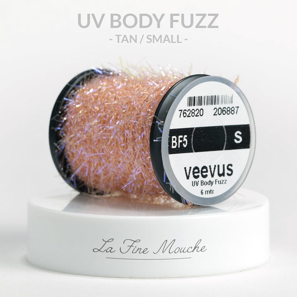 Veevus UV Body Fuzz Small Tan