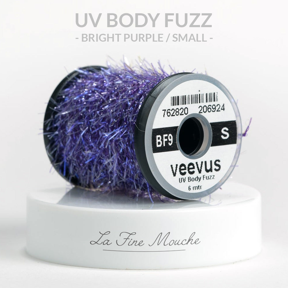 Veevus UV Body Fuzz Small Bright Purple
