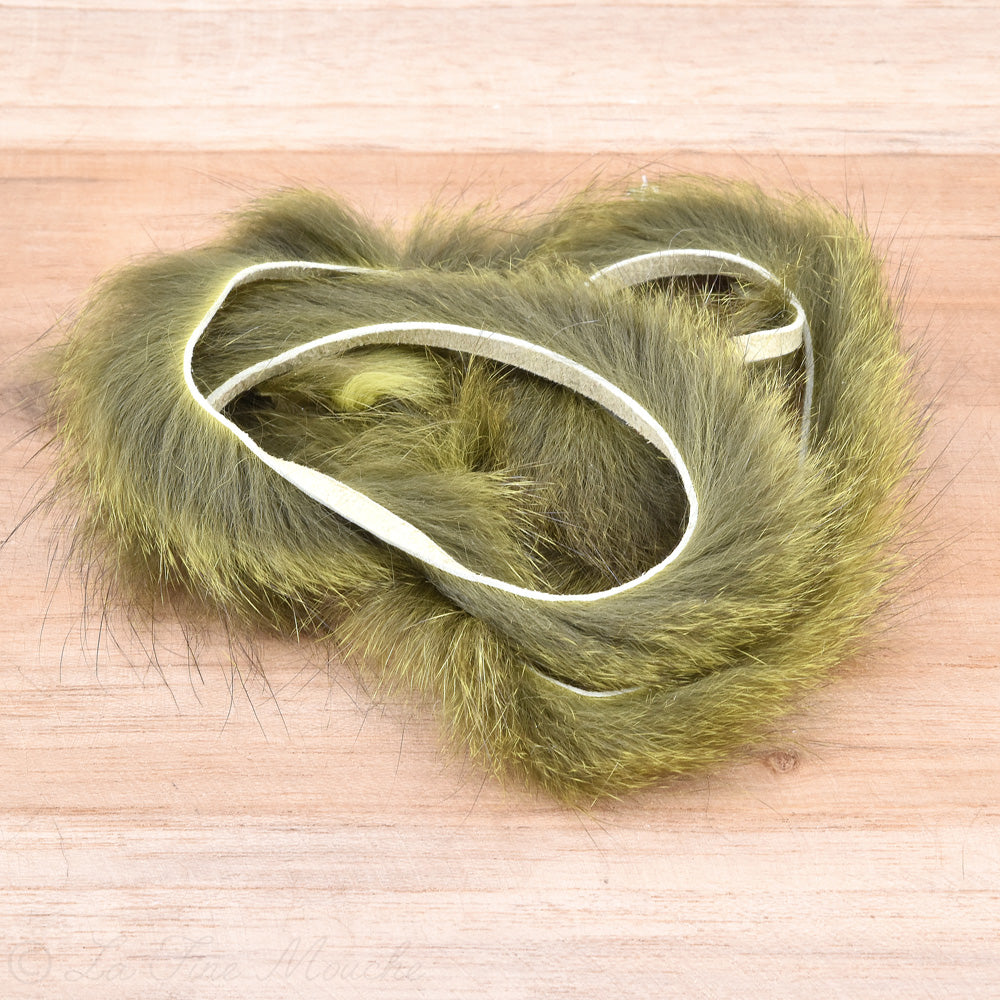 Bandelette d'écureuil gris 3mm - 60cm - 5 Couleurs