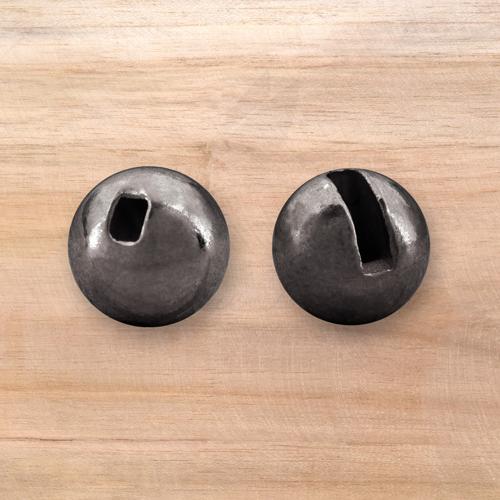 Billes Fendues en Tungstène - Noir Nickel - 20pcs