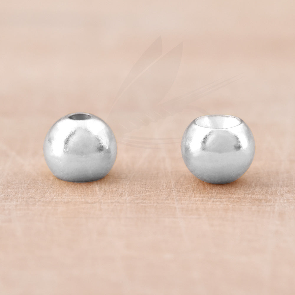 Bille argent en tungstene pour le montage de nymphes