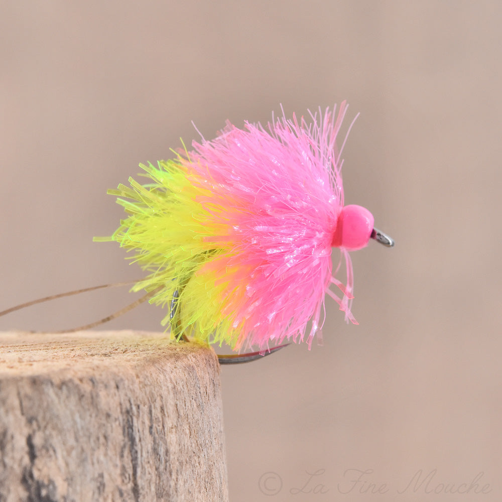 Fluo Pink and Yellow Blob – Stillwater Fly