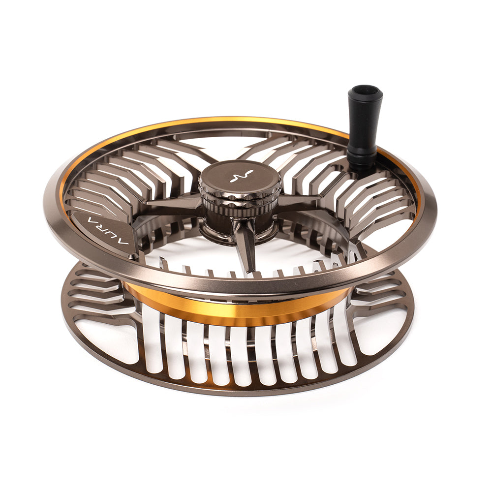 Bobine supplémentaire en aluminium bronze pour moulinet Guideline Aura.