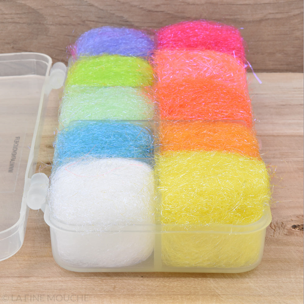 Boîte distributrice de Dubbing "UV Ice Bright" - 10 Couleurs