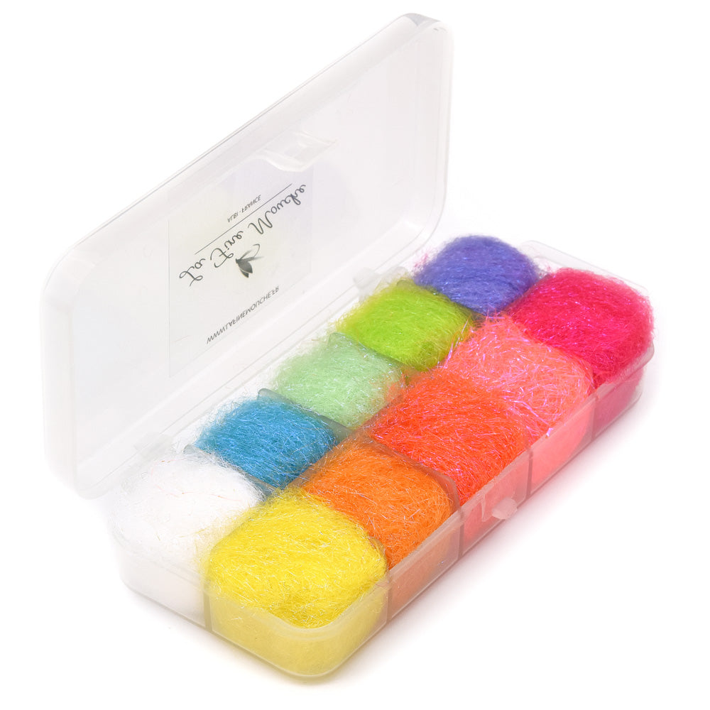 Boîte distributrice de Dubbing "UV Ice Bright" - 10 Couleurs