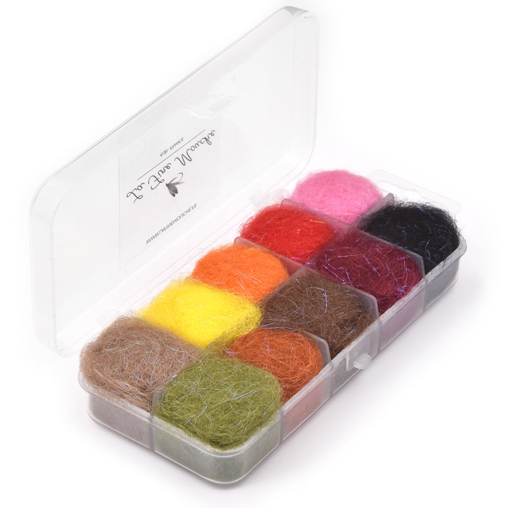 Boîte distributrice de Dubbing "Alpaga Plus" - 10 Couleurs