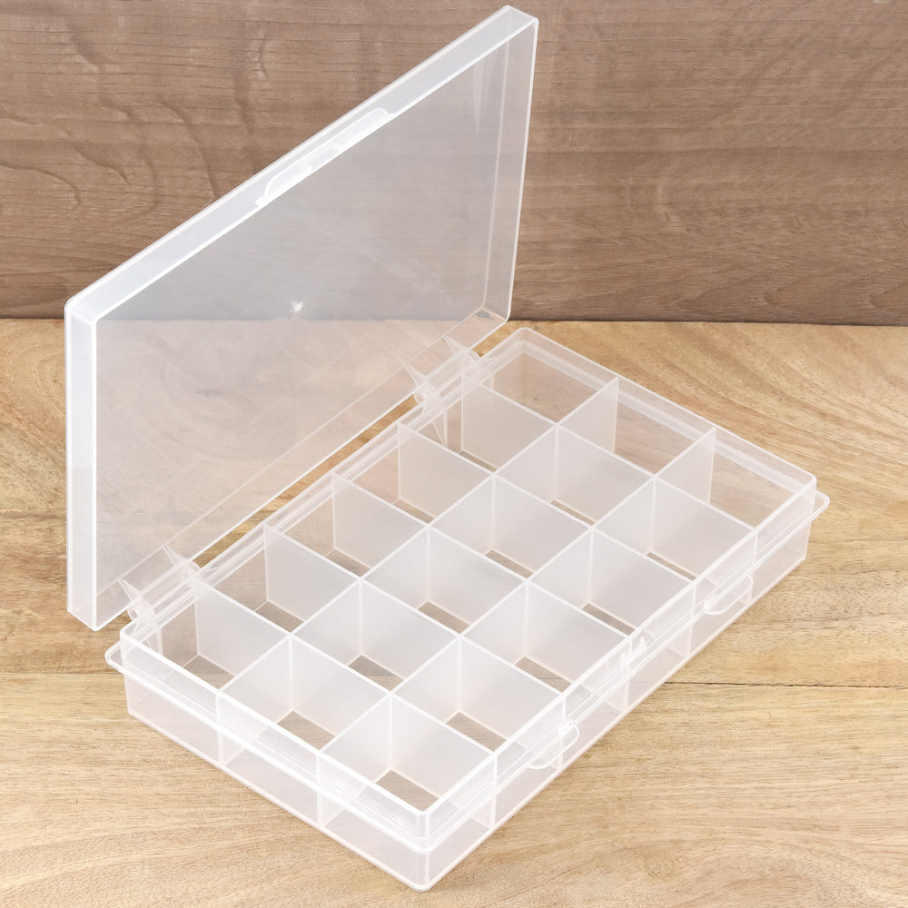 Spool Storage Box - 18 Compartments