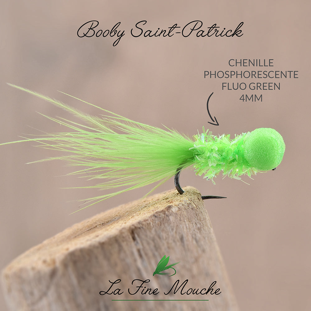 Phosphoreszierende Chenille - 6mm und 4mm - 9 Farben