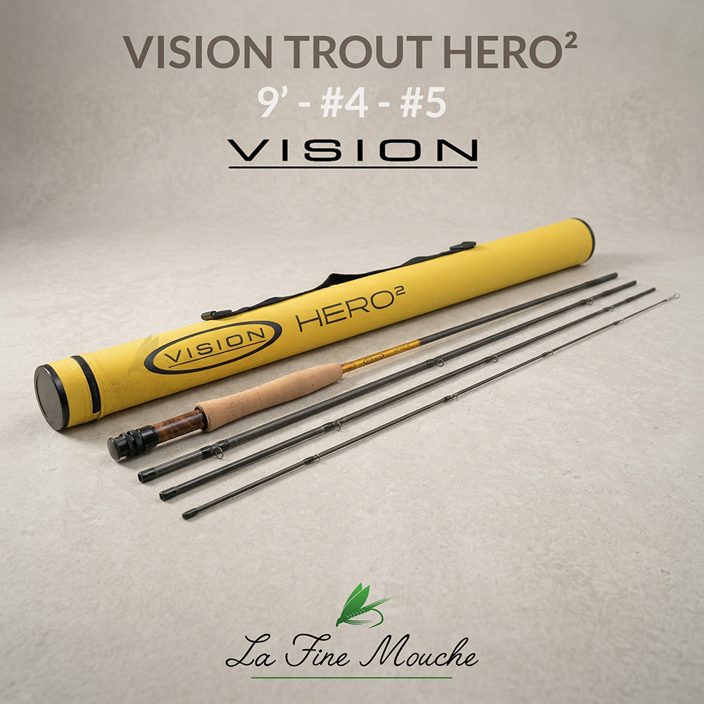 Canna da Mosca Vision Trout Hero 2 - 9' - #4 o #5
