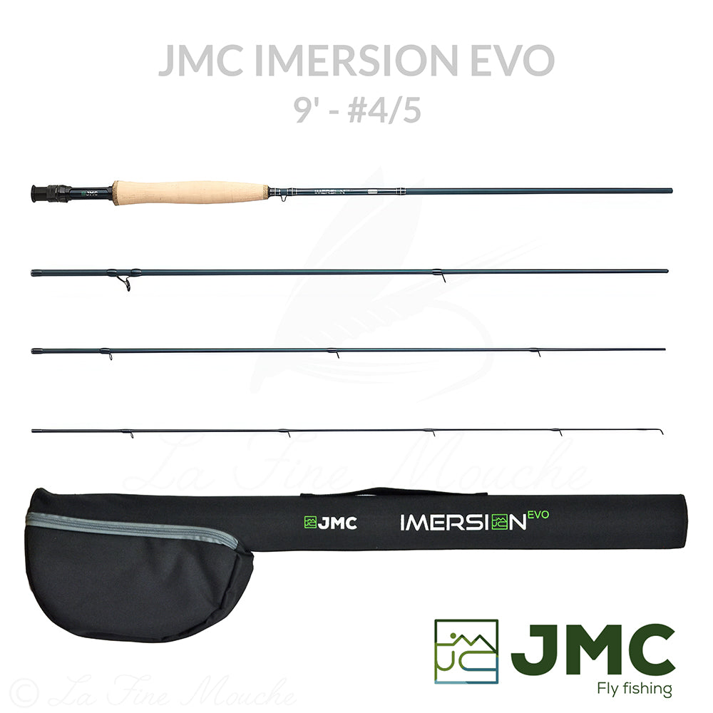 Canna da mosca IMERSION EVO - JMC - 4 Modelli