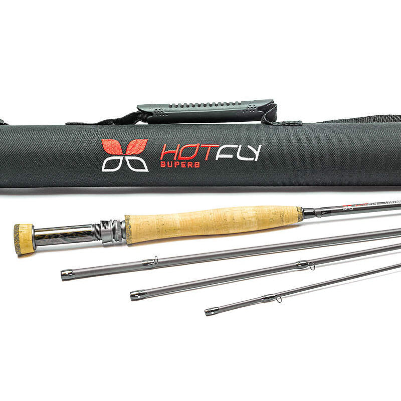 Canne à mouche LITECRAFT NYMPHMASTER V5 de Hotfly / 10'6 / #3