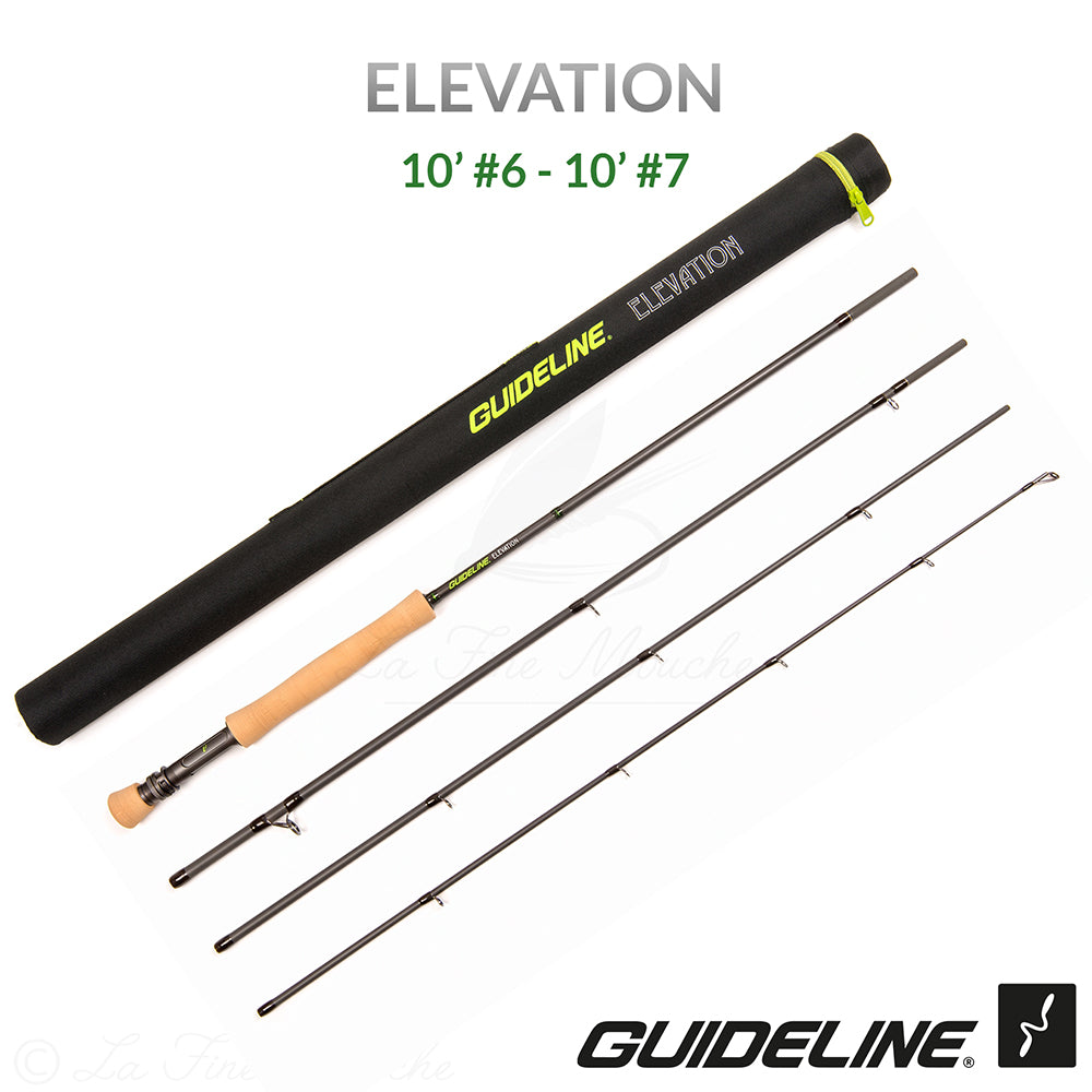 Canne Guideline Elevation 10' pour la pêche en réservoir