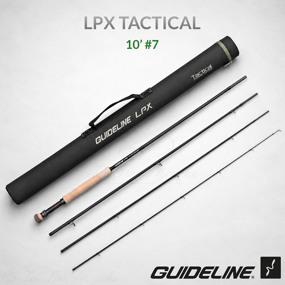 Canne à mouche réservoir Guideline LPX Tactical 10 pieds soie 7