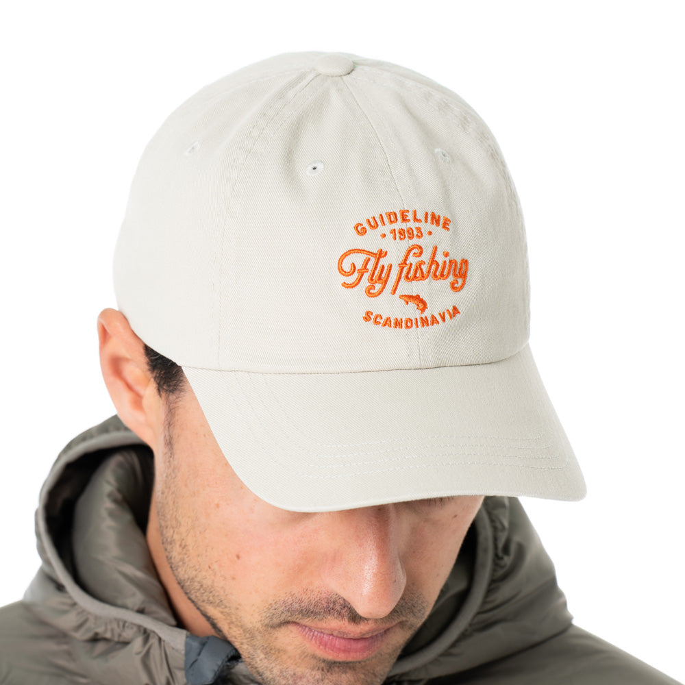 Casquette Beige "Fly Fishing Dad Cap - Bone" - Guideline