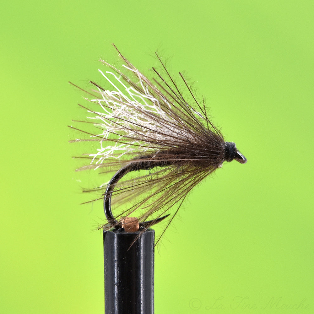 Mouche Sèche - CDC Black Midge #18