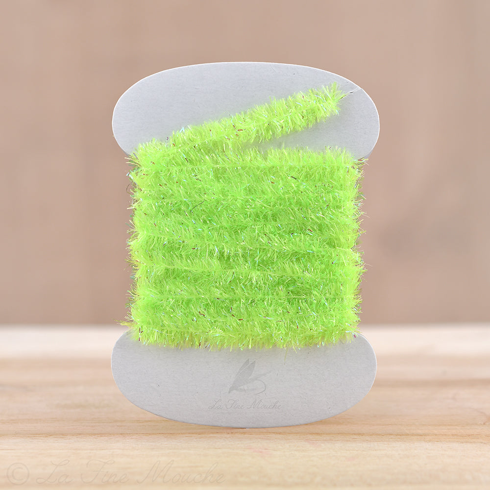 Phosphoreszierende Chenille - 6mm und 4mm - 9 Farben