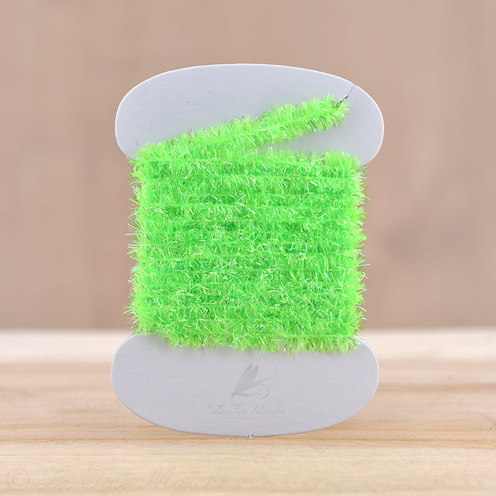 Phosphoreszierende Chenille - 6mm und 4mm - 9 Farben