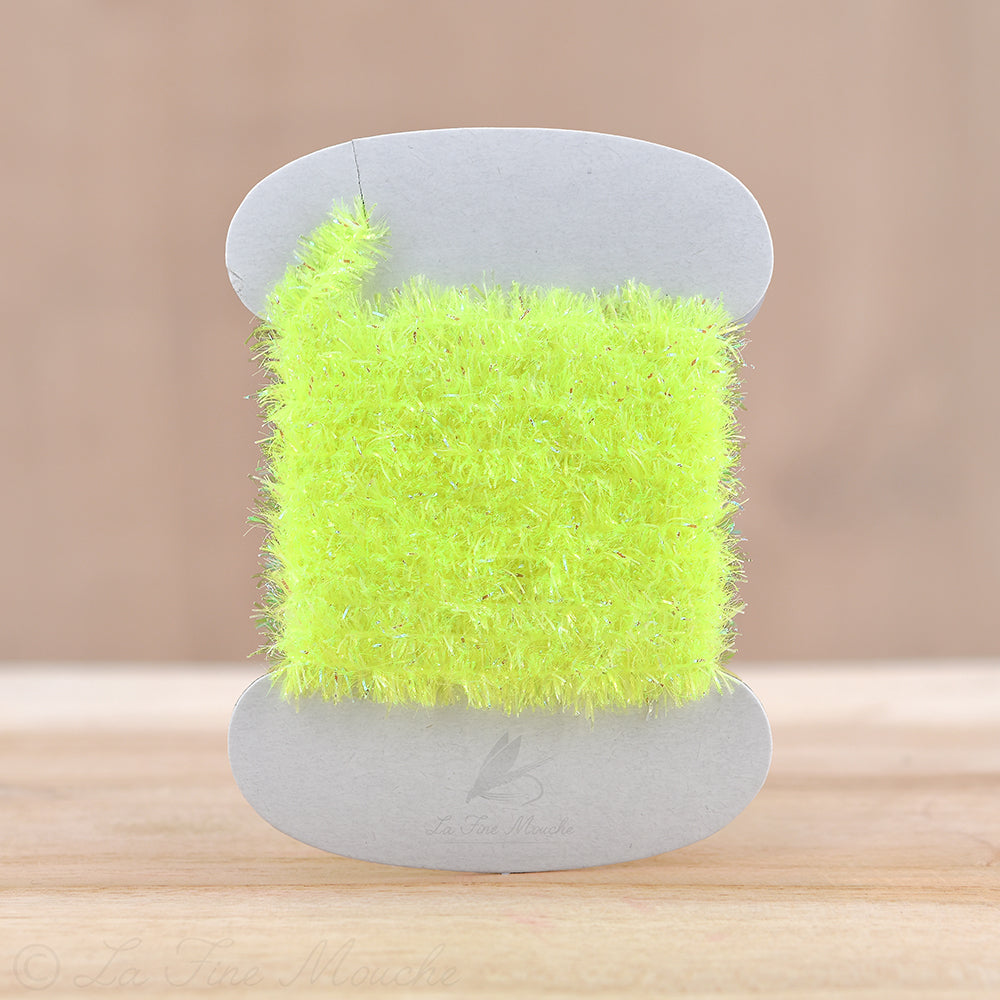 Phosphoreszierende Chenille - 6mm und 4mm - 9 Farben