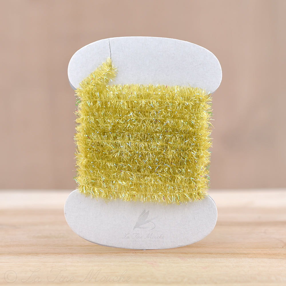 Phosphoreszierende Chenille - 6mm und 4mm - 9 Farben