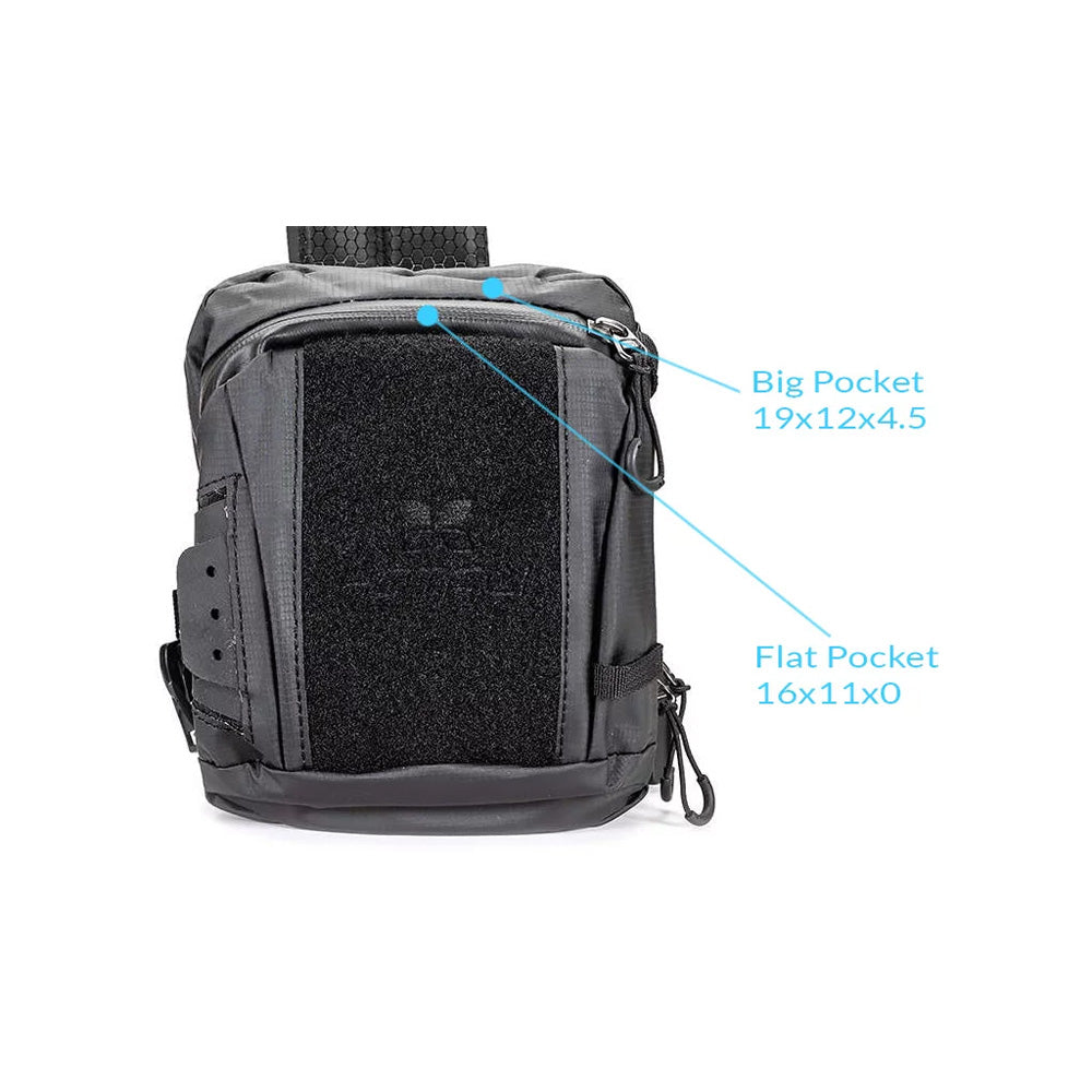 Chest Pack FRONTPACK Black Edition - Hotfly