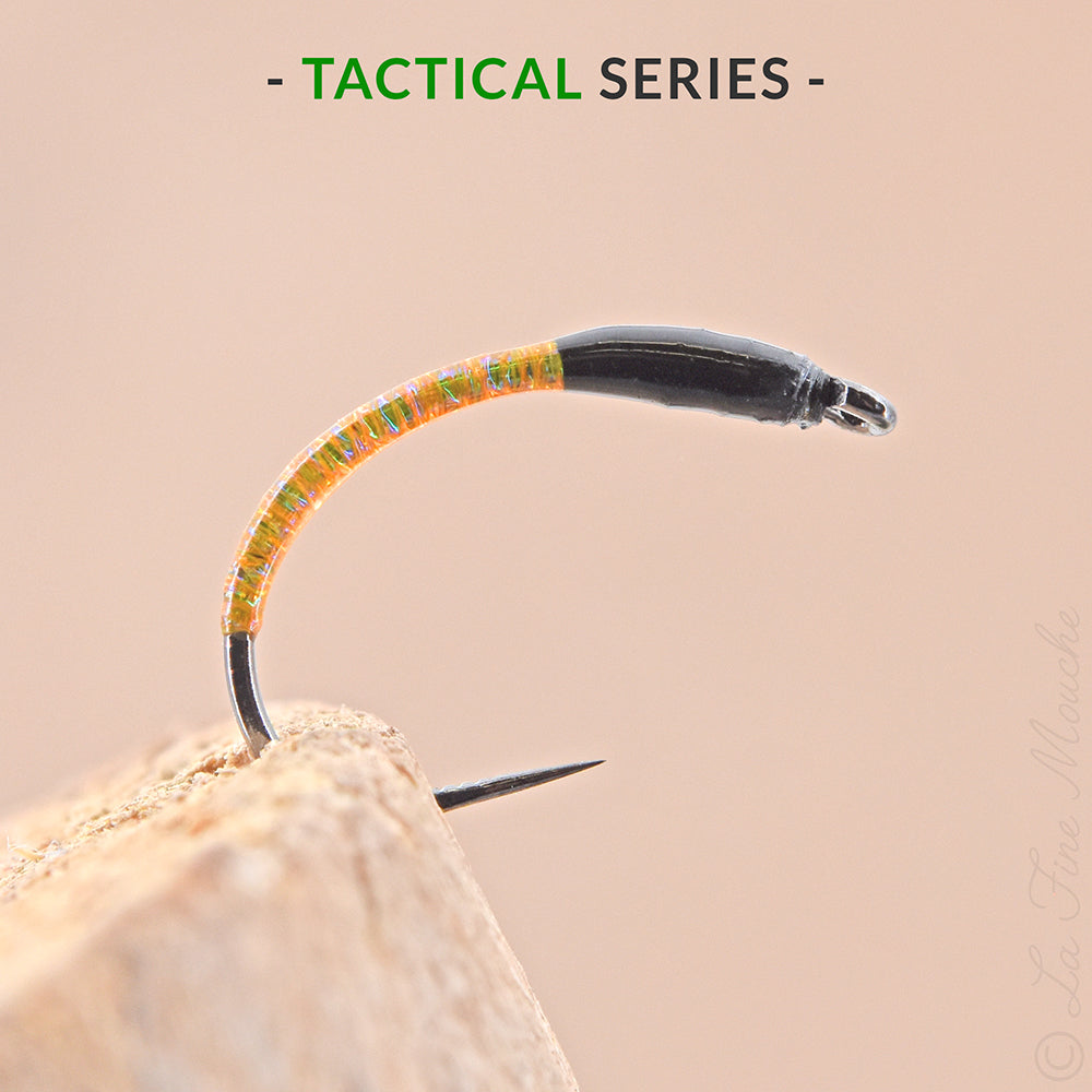 Quironómido "Nano Buzzer" - TACTICAL SERIES - Amarillo