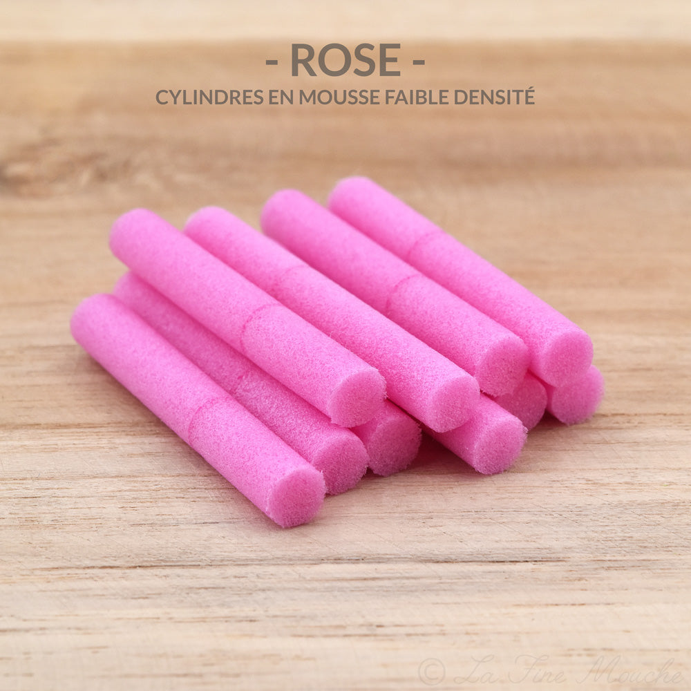 Low Density Foam Cylinder - Boobie Eyes - 4mm, 5mm, 6mm, 7mm, 8mm et 10mm