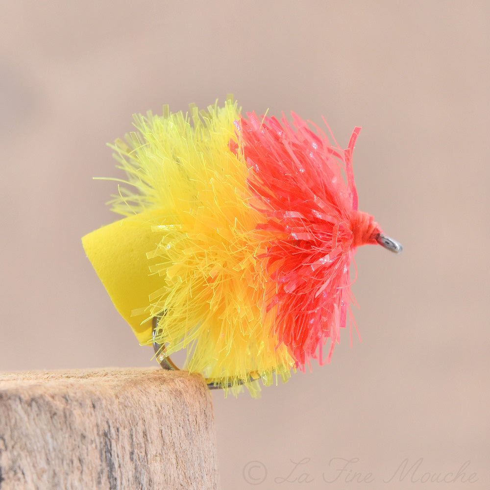 FAB Blob Jaune et Rouge Fluo réservoir