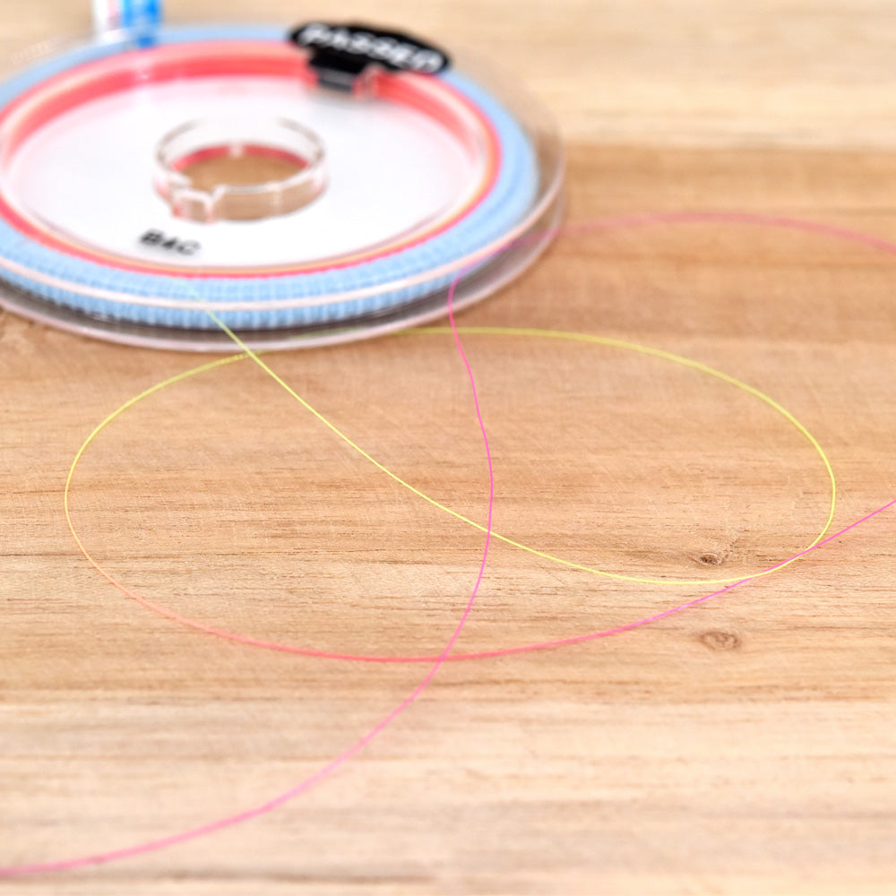 Hanak BI-COLOUR INDICATOR Monofilament - Fluo Yellow / Fluo Pink - 30 meters