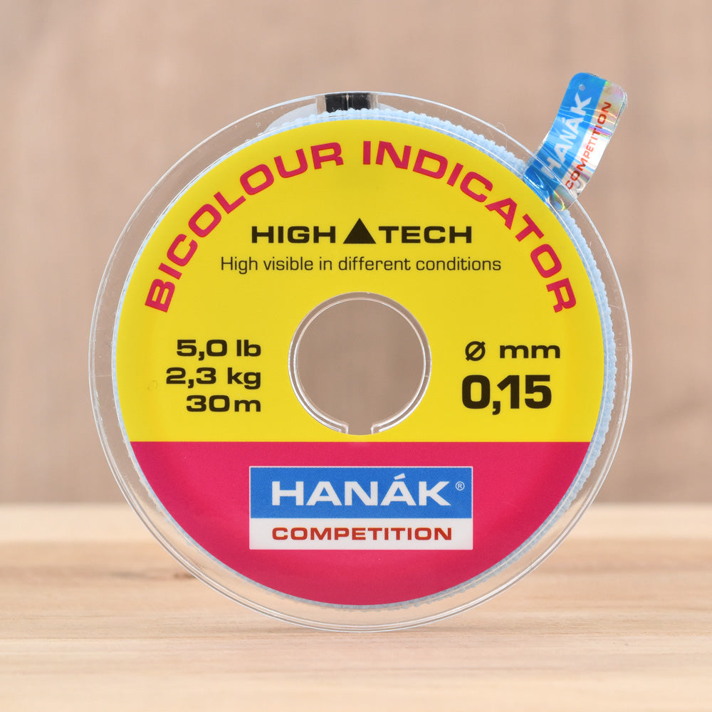 Fil nylon BICOLOUR INDICATOR Hanak bicolore naf