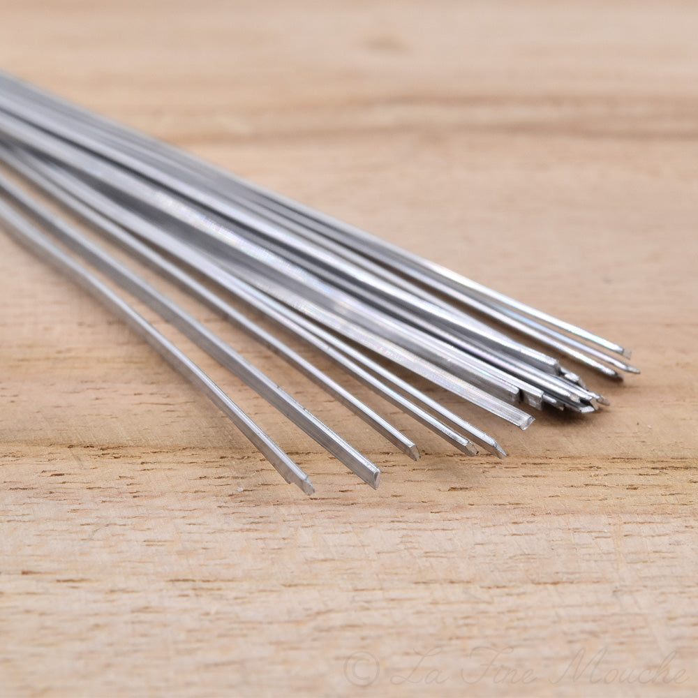 Flat Lead Wire for Fly Tying - 3 Sizes